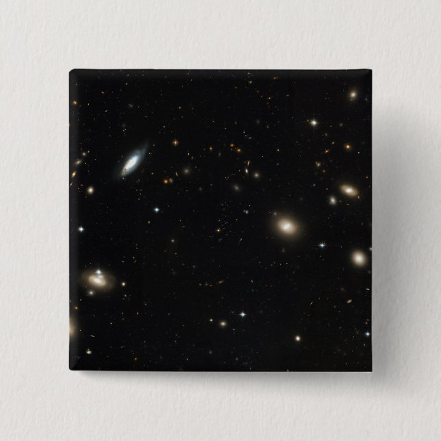 Chapa Cuadrada Cúmulo de galaxias (Anverso)