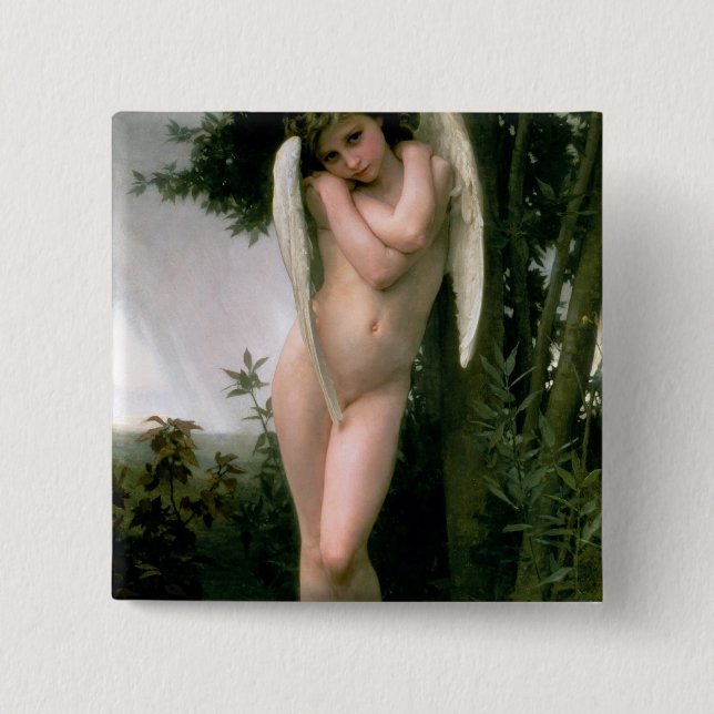 Chapa Cuadrada Cupidon, 1891 (Anverso)