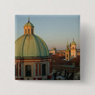 Chapa Cuadrada Cúpula de la Iglesia de San Francisco, Praga, Repú