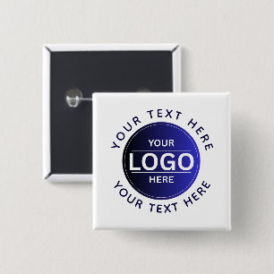 Chapa Cuadrada Custom Business Brand Logo