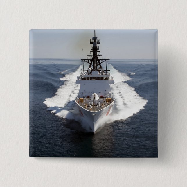 Chapa Cuadrada Cutter Waesche de la Guardia Costera de Estados Un (Anverso)