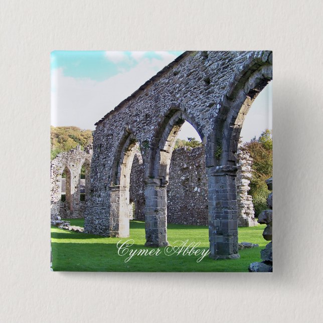 CHAPA CUADRADA CYMER ABBEY WALES (Anverso)
