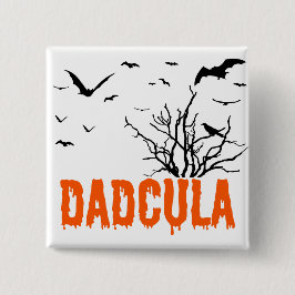 Chapa Cuadrada Dadcula Naranja Driding Font Flying Bats