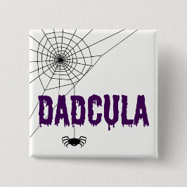 Chapa Cuadrada Dadcula Purple Dripping Font Spider Web