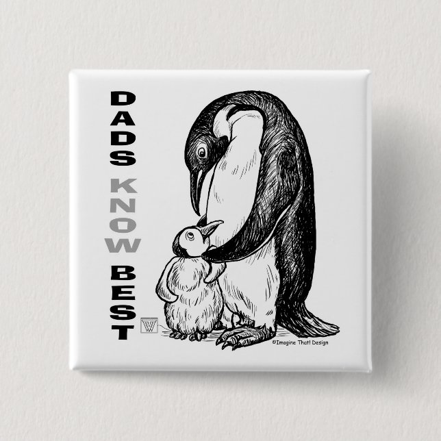 Chapa Cuadrada Dads Know Best (Anverso)