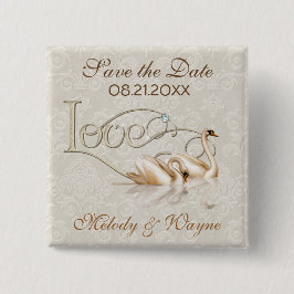 Chapa Cuadrada Damask Elegance