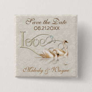 Chapa Cuadrada Damask Elegance