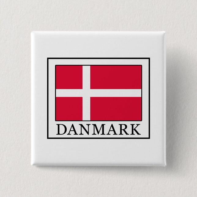 Chapa Cuadrada Danmark (Anverso)