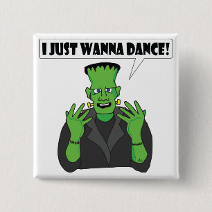 Chapa Cuadrada Danza de FRANKENSTEIN