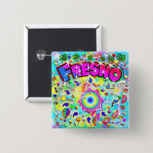 Chapa Cuadrada Danza Mística de Fresno