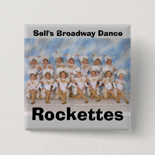 Chapa Cuadrada Danza Rockettes de Broadway de la venta