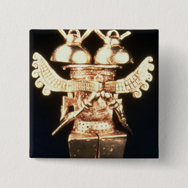 Chapa Cuadrada Darien pectoral (Anverso)