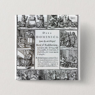 Chapa Cuadrada Day del señor, 1639