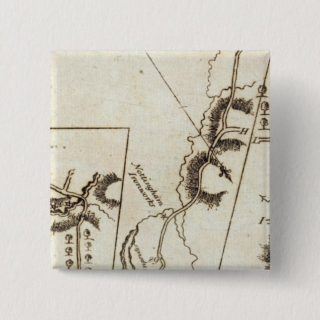 Chapa Cuadrada De Filadelfia a Annapolis Md 58 (Anverso)