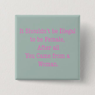 Chapa Cuadrada De una mujer