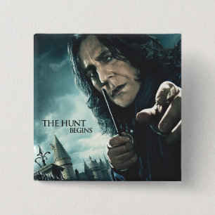 Chapa Cuadrada Deathly Hallow - Snape 2