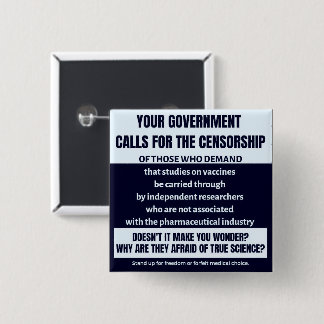 Chapa Cuadrada Debate sobre la vacuna