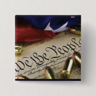 Chapa Cuadrada Declaración de Independencia