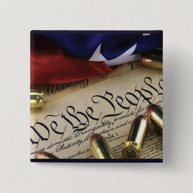 Chapa Cuadrada Declaración de Independencia (Anverso)