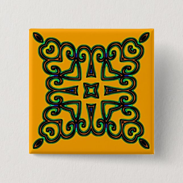 Chapa Cuadrada Decorativo (Anverso)