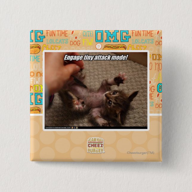 Chapa Cuadrada ¡Dedique el modo minúsculo del ataque! (Anverso)