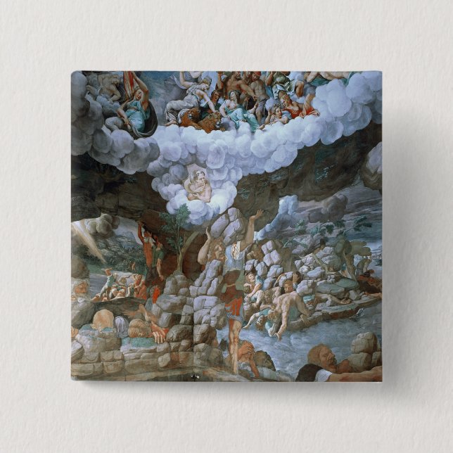 Chapa Cuadrada Dei Giganti (fresco) de Sala (véase también (Anverso)