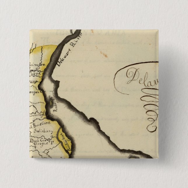 Chapa Cuadrada Delaware 7 (Anverso)