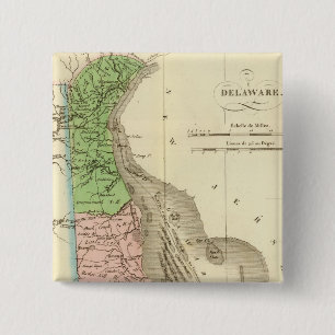 Chapa Cuadrada Delaware EE.UU.
