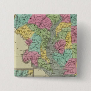 Chapa Cuadrada Delaware y MaryLand