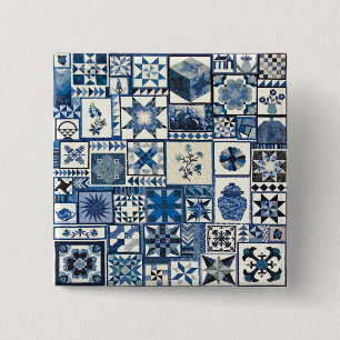 Chapa Cuadrada Delft holandés