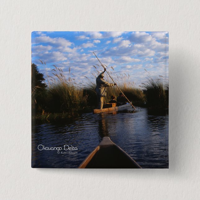 Chapa Cuadrada Delta del Okavango (Anverso)