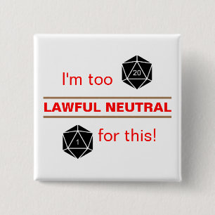 Chapa Cuadrada Demasiado Neutral Legal