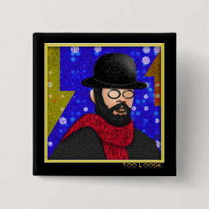 Chapa Cuadrada Demasiado suelto (Pin)