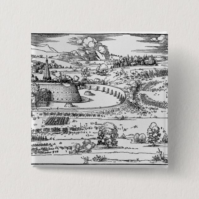 Chapa Cuadrada Demostración de medidas defensivas (Anverso)