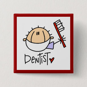Chapa Cuadrada Dentista
