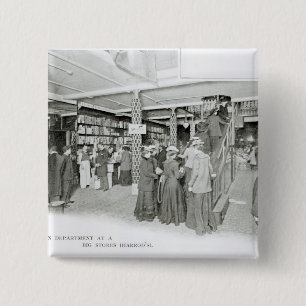 Chapa Cuadrada Departamento de la disposición de Harrods, c.1901