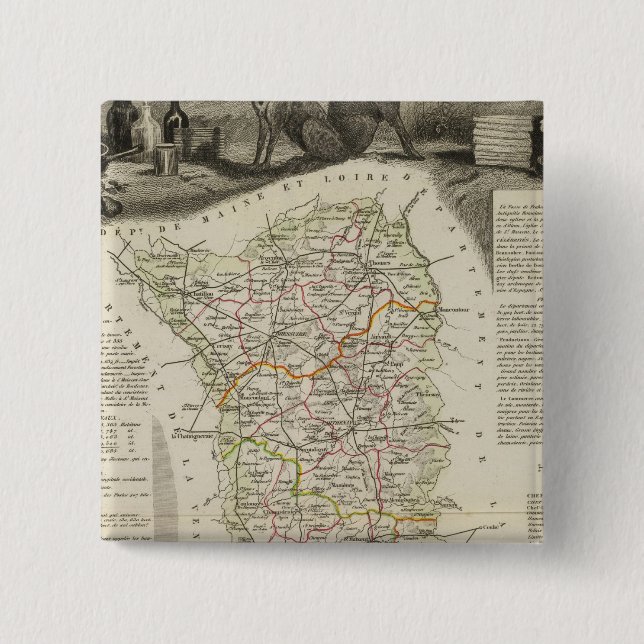 Chapa Cuadrada Dept. Des Deux Sevres (Anverso)