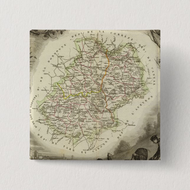 Chapa Cuadrada Depurar cualquier lote (Anverso)