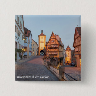 Chapa Cuadrada Der Tauber del ob de Rothenburg