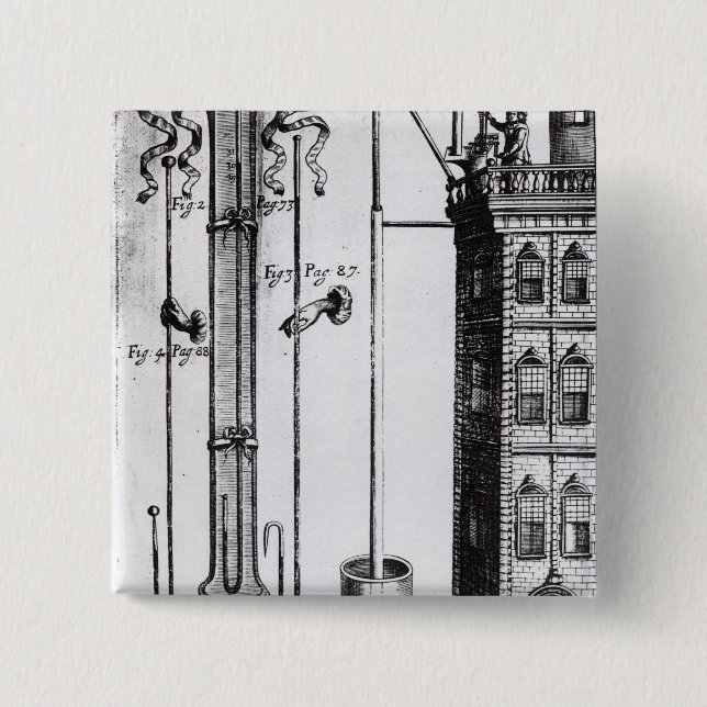 Chapa Cuadrada Desarrollo de Roberto Boyle de la bomba de agua (Anverso)