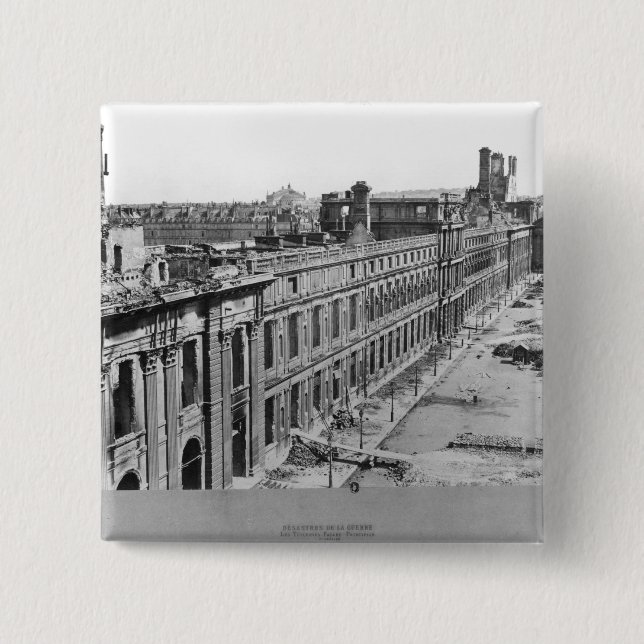 Chapa Cuadrada Desastres de la guerra (Anverso)