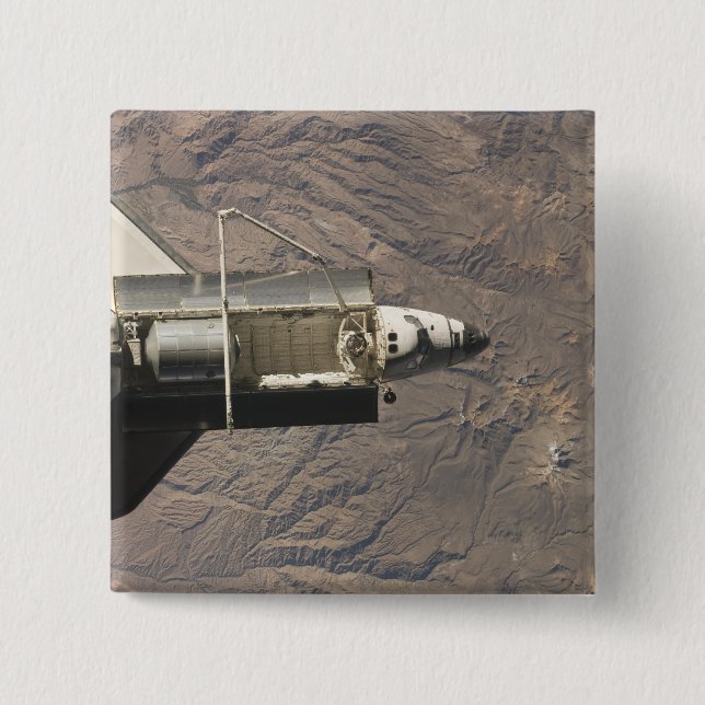 Chapa Cuadrada Descubrimiento del lanzador espacial 4 (Anverso)