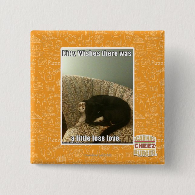 Chapa Cuadrada Deseos Kitty (Anverso)