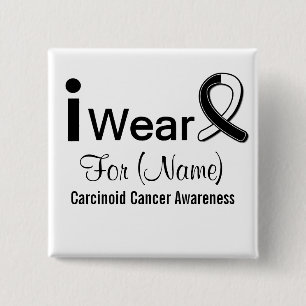 Chapa Cuadrada Desgaste del personalizable I una cinta carcinoide