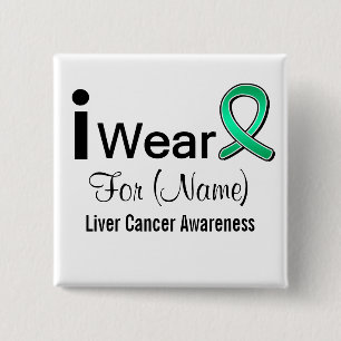 Chapa Cuadrada Desgaste del personalizable I una cinta del cáncer