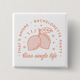 Chapa Cuadrada Despedida de soltera tema de verano italiano diver