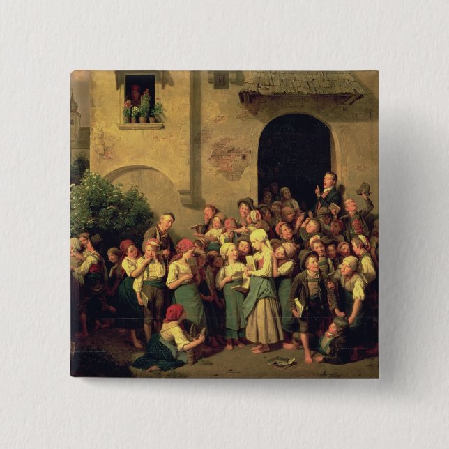 Chapa Cuadrada Después de escuela, 1844 (Anverso)