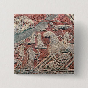 Chapa Cuadrada Detalle de las figuras que ilustran una saga