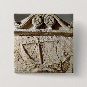 Chapa Cuadrada Detalle del sarcófago de la nave, de Sidon