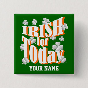 Chapa Cuadrada Día de San Patricio de Irlanda